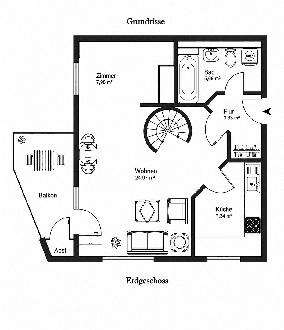 3 bedroom flat for sale, 68 m², Hamburg, Hamburg 3 bedroom flat for sale, 68 m², Hamburg, Hamburg