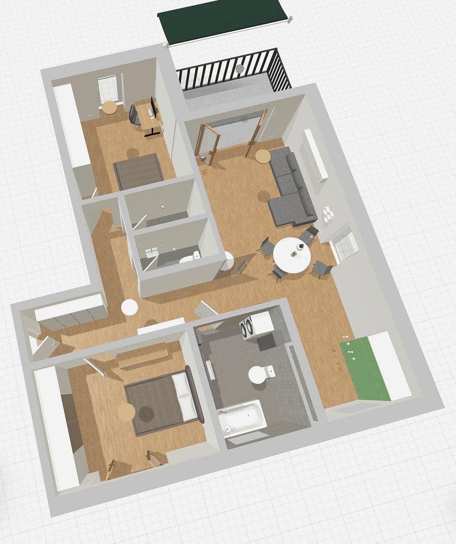 3 bedroom flat to rent, 99 m², Herbert-Belser-Ring 4, Maintal, Hesse 3 bedroom flat to rent, 99 m², Herbert-Belser-Ring 4, Maintal, Hesse