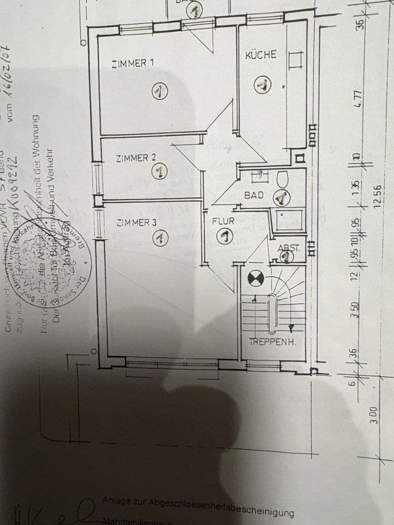 3 bedroom flat to rent, 77 m², Bremen, Bremen 3 bedroom flat to rent, 77 m², Bremen, Bremen