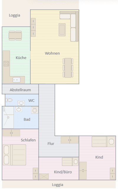 2 bedroom with open-plan kitchen flat for sale, 99 m², Alte Poststraße 83, Kaufbeuren, Bavaria 2 bedroom with open-plan kitchen flat for sale, 99 m², Alte Poststraße 83, Kaufbeuren, Bavaria
