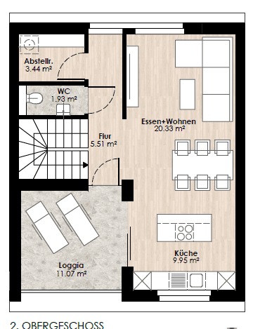 2 bedroom with open-plan kitchen flat for sale, 91 m², Lünen, North Rhine-Westphalia 2 bedroom with open-plan kitchen flat for sale, 91 m², Lünen, North Rhine-Westphalia