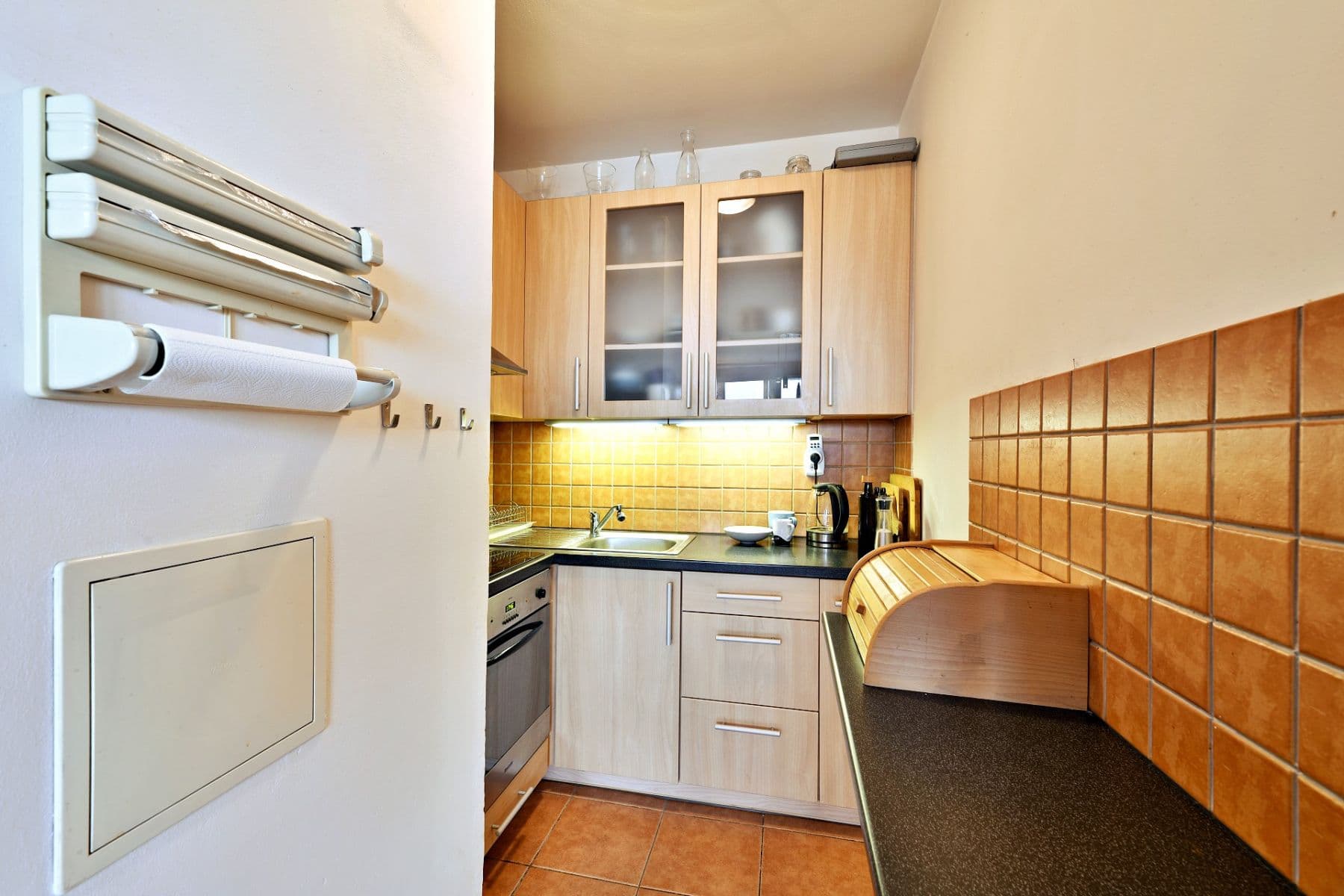 1 bedroom with open-plan kitchen flat to rent, 47 m², Makovského, Prague, Prague 1 bedroom with open-plan kitchen flat to rent, 47 m², Makovského, Prague, Prague