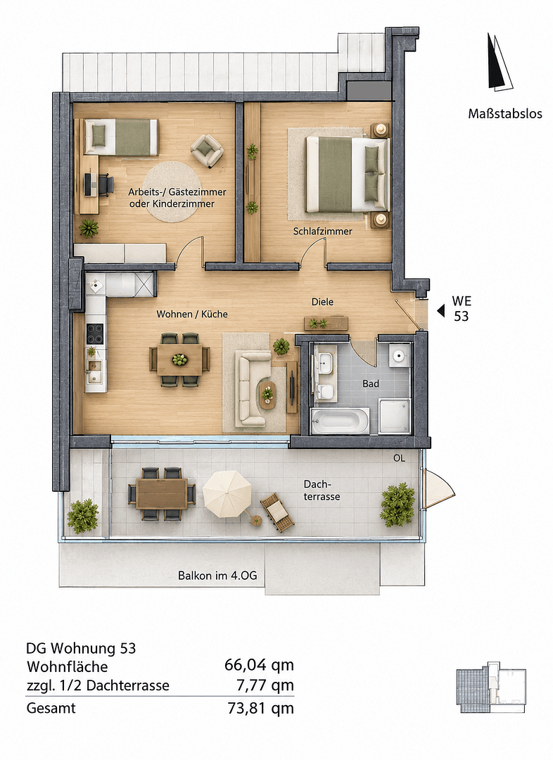 3 bedroom flat for sale, 74 m², Berlin, Berlin 3 bedroom flat for sale, 74 m², Berlin, Berlin