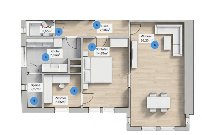 1 bedroom with open-plan kitchen flat for sale, 67 m², Liststrasse 72, Stuttgart, Baden-Württemberg 1 bedroom with open-plan kitchen flat for sale, 67 m², Liststrasse 72, Stuttgart, Baden-Württemberg