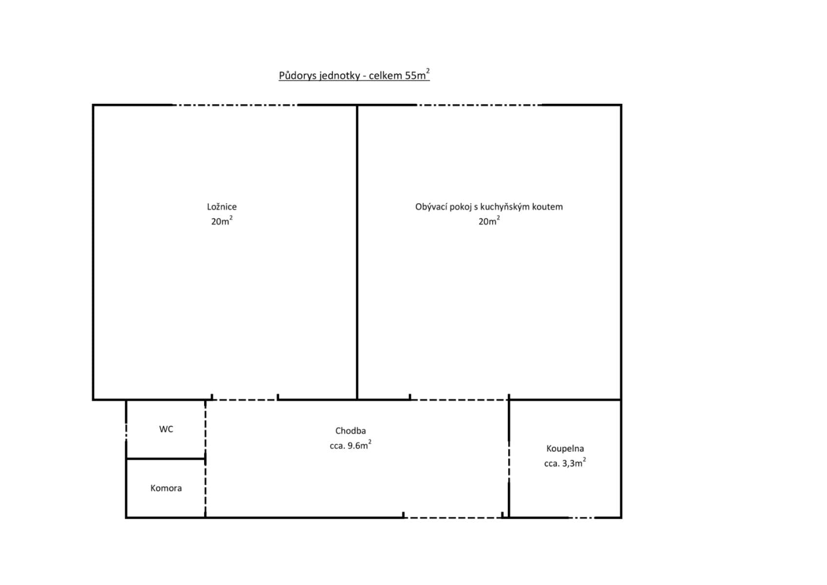 1 bedroom with open-plan kitchen flat to rent, 55 m², Kafkova, Prague, Prague 1 bedroom with open-plan kitchen flat to rent, 55 m², Kafkova, Prague, Prague
