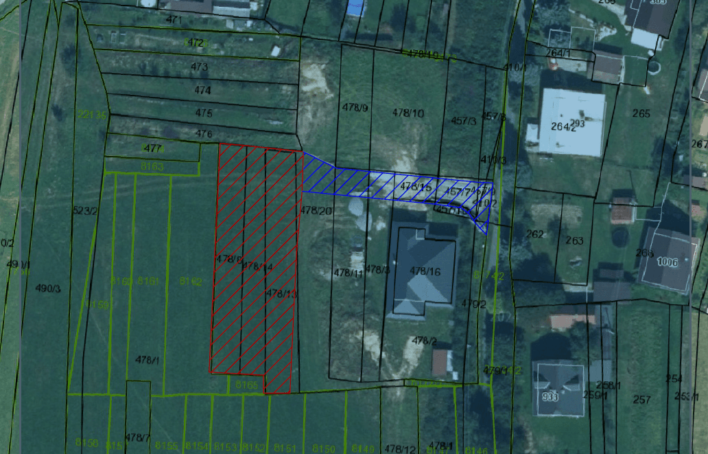 plot for sale, 989 m², Raková, Žilinský Region plot for sale, 989 m², Raková, Žilinský Region