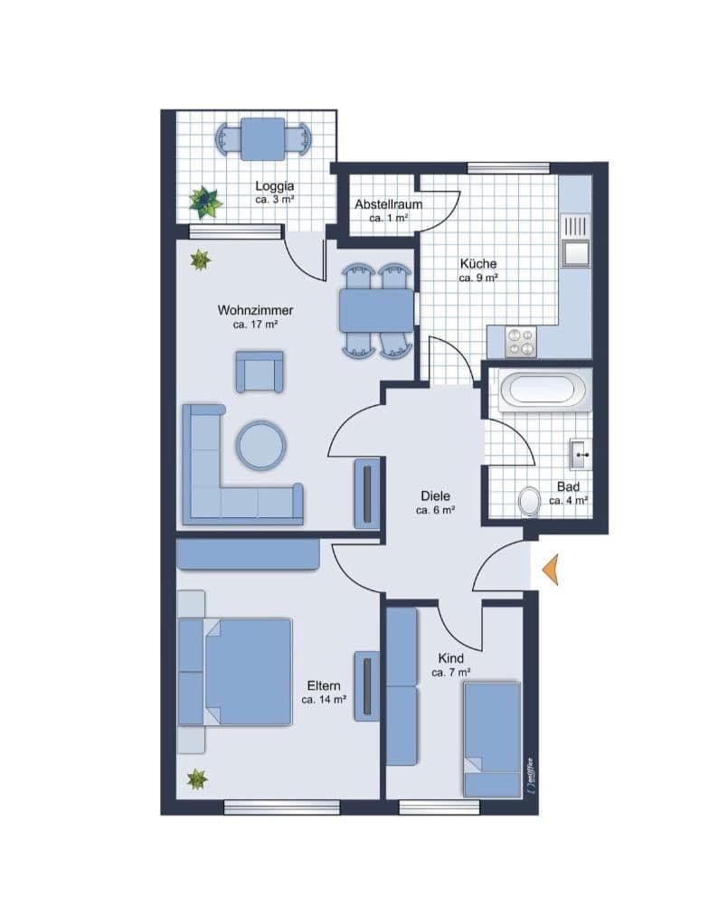 3 bedroom flat for sale, 62 m², Elisabethstraße 5, Paderborn, North Rhine-Westphalia 3 bedroom flat for sale, 62 m², Elisabethstraße 5, Paderborn, North Rhine-Westphalia