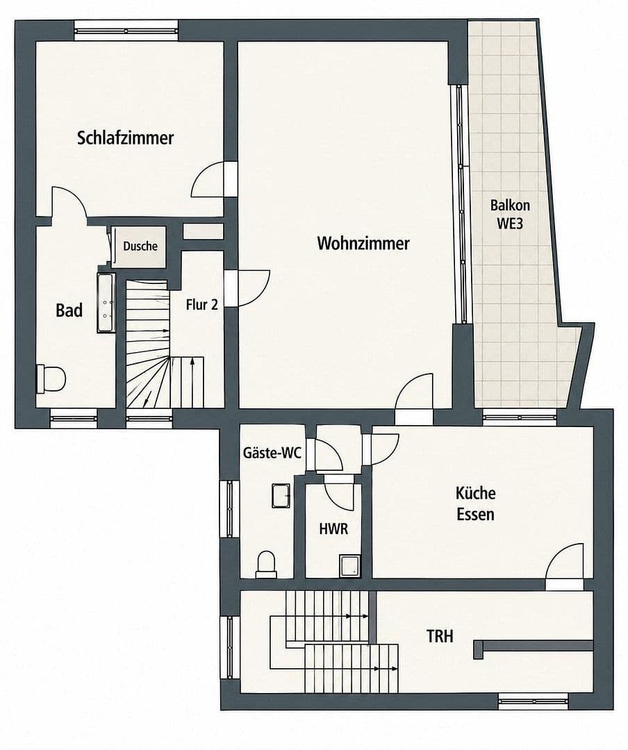 4 bedroom flat to rent, 127 m², Bissendorf, Lower Saxony 4 bedroom flat to rent, 127 m², Bissendorf, Lower Saxony