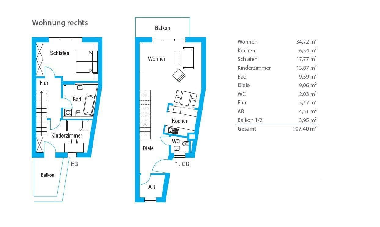 3 bedroom flat to rent, 107 m², Karl-Lederer-Platz 20, Geretsried, Bavaria 3 bedroom flat to rent, 107 m², Karl-Lederer-Platz 20, Geretsried, Bavaria