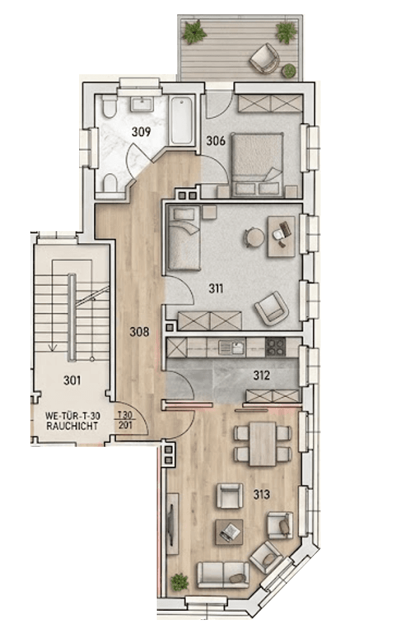 3 bedroom flat to rent, 80 m², Magdeburger Allee 72, Erfurt, Thuringia 3 bedroom flat to rent, 80 m², Magdeburger Allee 72, Erfurt, Thuringia