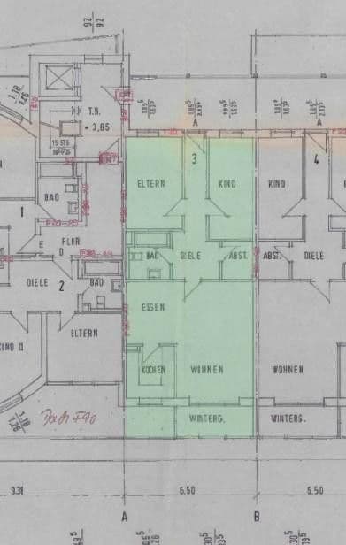 3 bedroom flat to rent, 77 m², Roonstr. 2, Bocholt, North Rhine-Westphalia 3 bedroom flat to rent, 77 m², Roonstr. 2, Bocholt, North Rhine-Westphalia