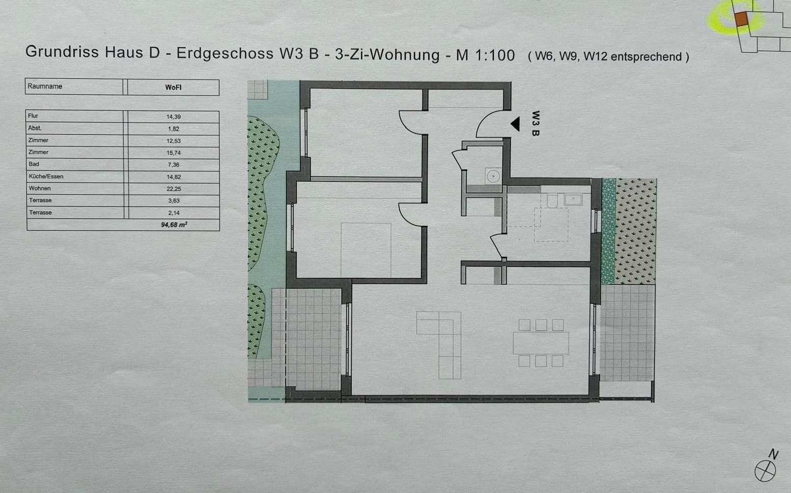 3 bedroom flat to rent, 95 m², Nordanger 6, Braunschweig, Lower Saxony 3 bedroom flat to rent, 95 m², Nordanger 6, Braunschweig, Lower Saxony
