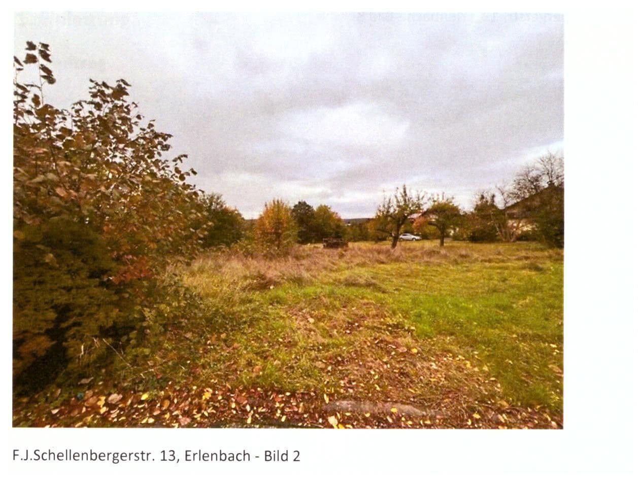 plot for sale, 867 m², F. J.Schellenbergerstr.13, Erlenbach am Main, Bavaria plot for sale, 867 m², F. J.Schellenbergerstr.13, Erlenbach am Main, Bavaria