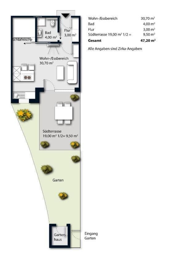 1 bedroom flat to rent, 47 m², Edith-Stein-Strasse 14, Unterschleissheim, Bavaria 1 bedroom flat to rent, 47 m², Edith-Stein-Strasse 14, Unterschleissheim, Bavaria