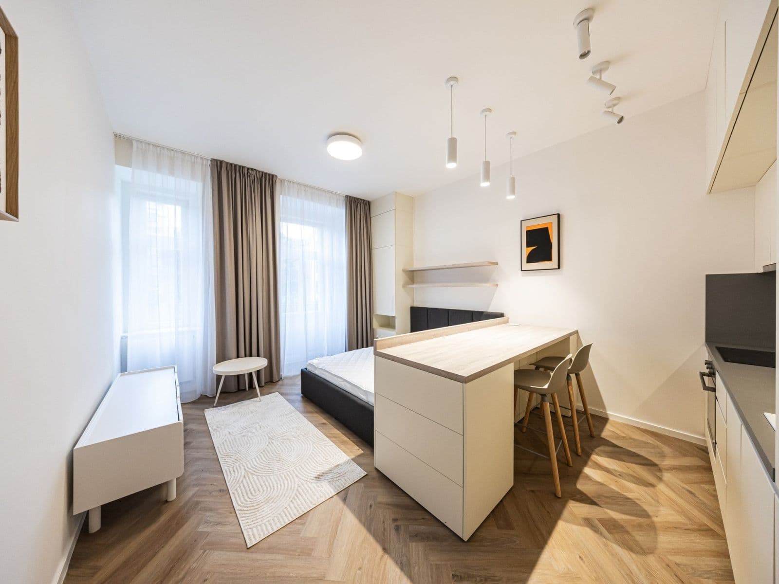 Studio flat to rent, 28 m², Sázavská, Prague, Prague Studio flat to rent, 28 m², Sázavská, Prague, Prague