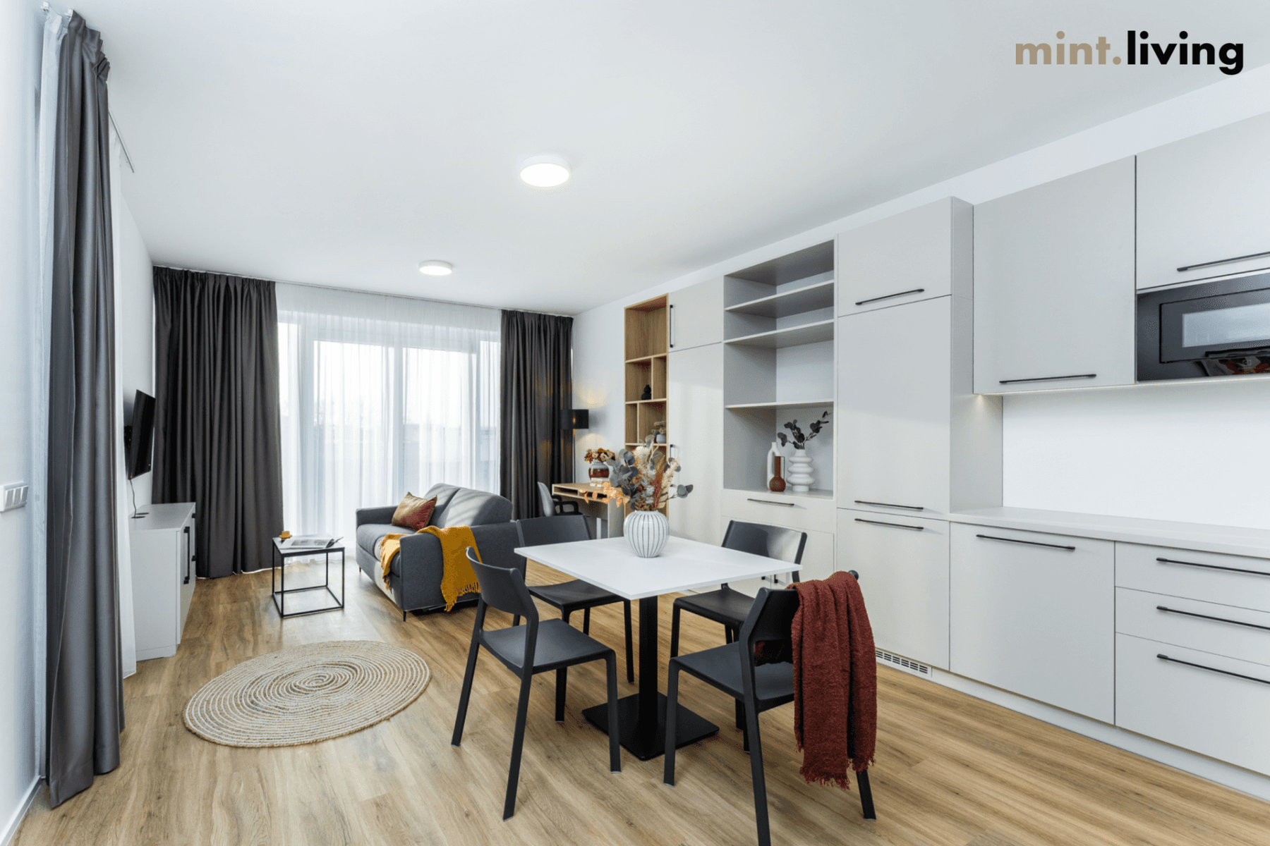 3 bedroom with open-plan kitchen flat to rent, 155 m², Odkolkova, Prague, Prague 3 bedroom with open-plan kitchen flat to rent, 155 m², Odkolkova, Prague, Prague