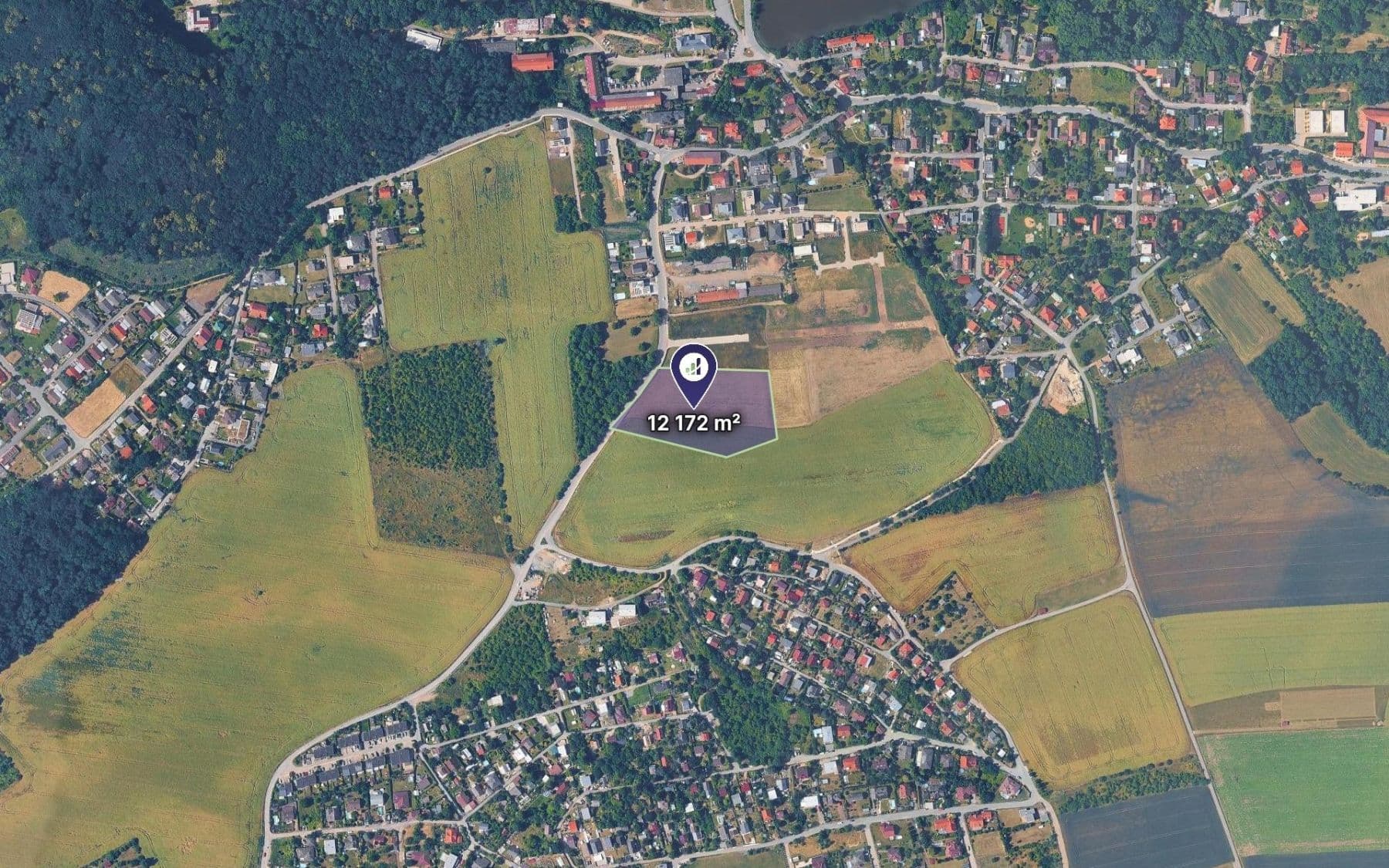 plot for sale, 12,172 m², Zdiby, Středočeský Region plot for sale, 12,172 m², Zdiby, Středočeský Region