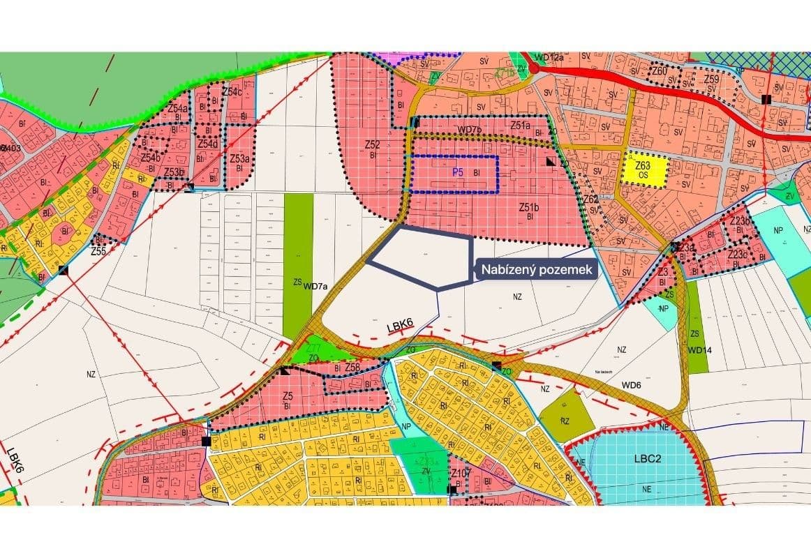 plot for sale, 12,172 m², Zdiby, Středočeský Region plot for sale, 12,172 m², Zdiby, Středočeský Region
