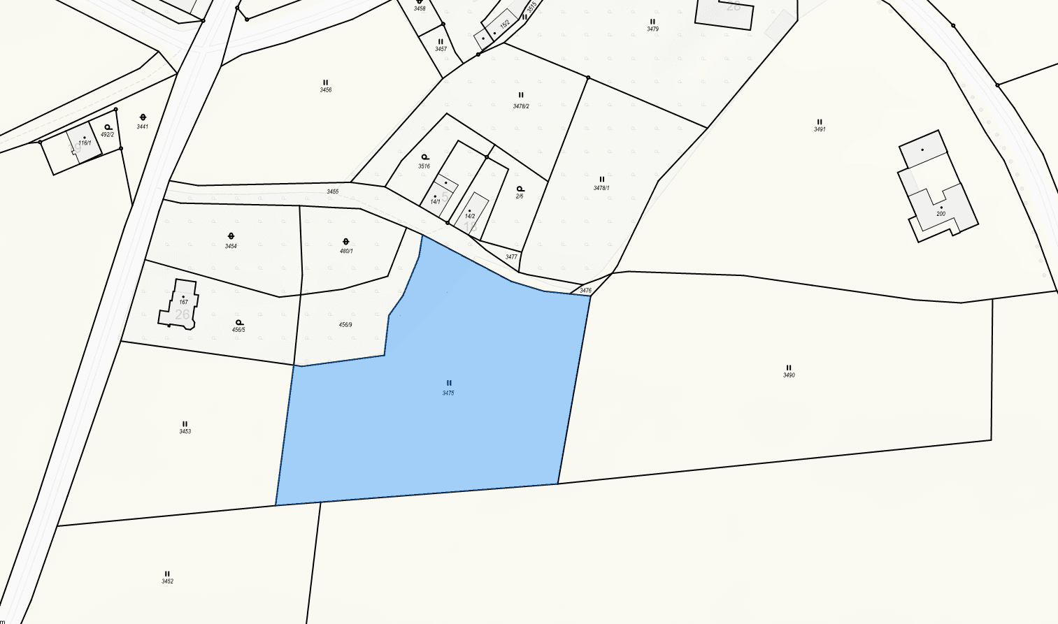 plot for sale, 6,999 m², Malšín, Jihočeský Region plot for sale, 6,999 m², Malšín, Jihočeský Region