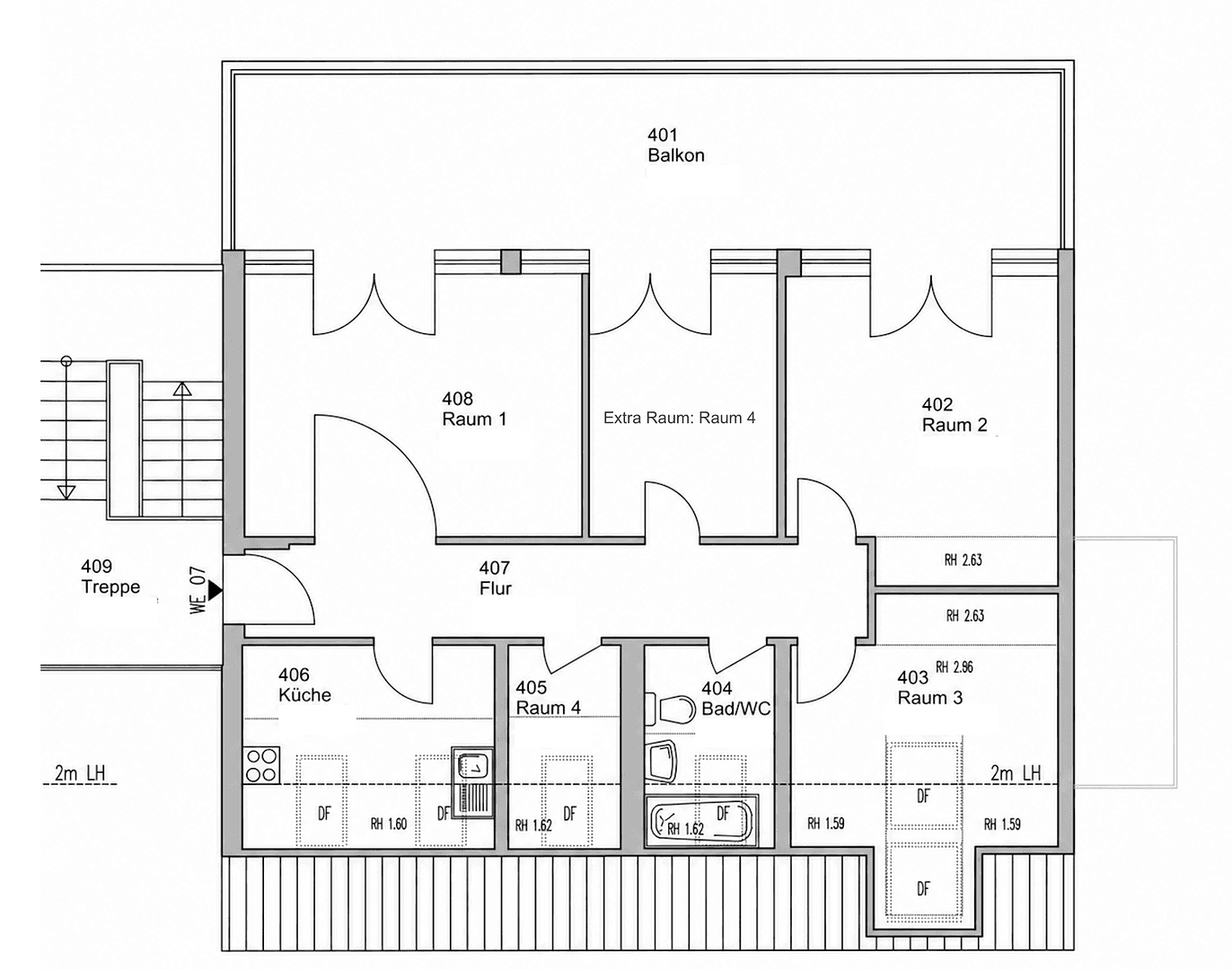 4 bedroom flat to rent, 98 m², Velten, Brandenburg 4 bedroom flat to rent, 98 m², Velten, Brandenburg