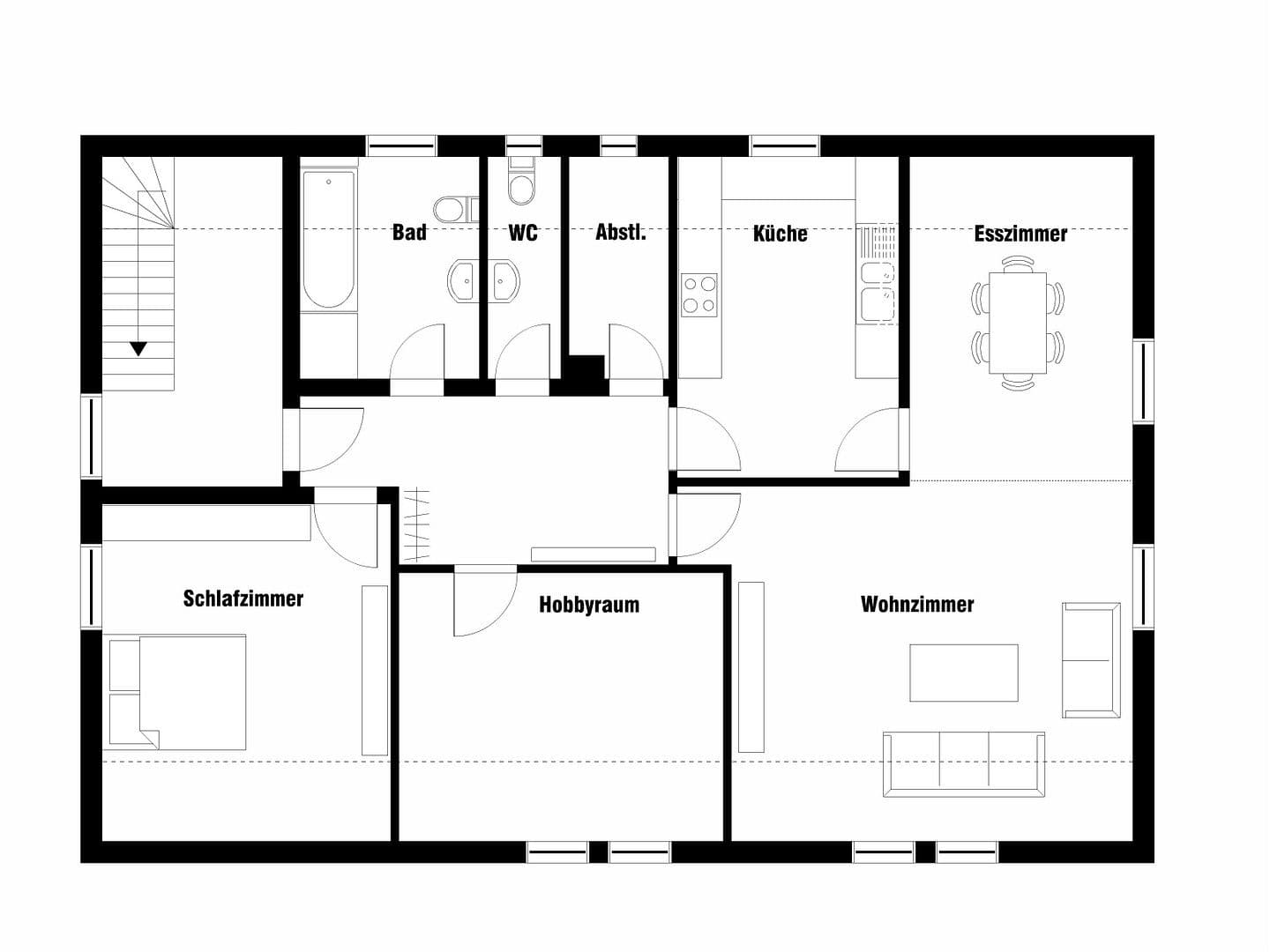 4 bedroom flat to rent, 112 m², Sinntal, Hesse 4 bedroom flat to rent, 112 m², Sinntal, Hesse