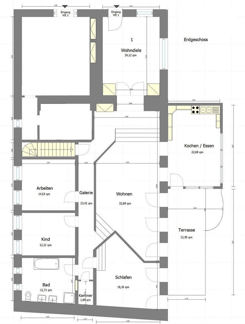6 bedroom flat to rent, 175 m², Pfaugasse 30, Oppenheim, Rhineland-Palatinate 6 bedroom flat to rent, 175 m², Pfaugasse 30, Oppenheim, Rhineland-Palatinate