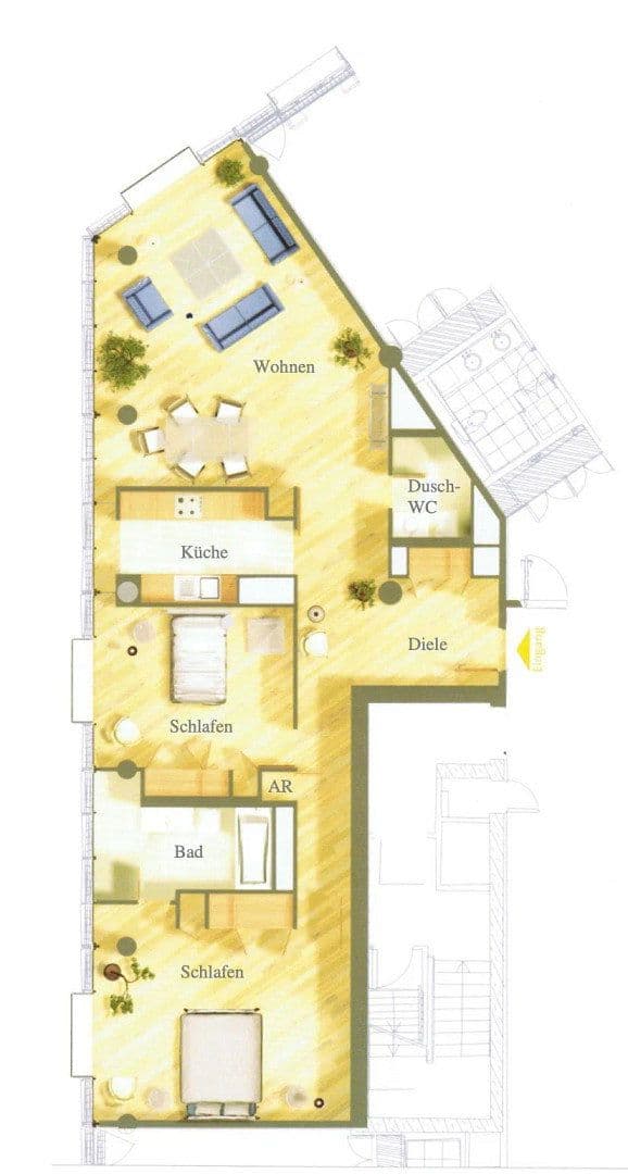 3 bedroom flat for sale, 131 m², Bellevuestrasse 1, Sony Center, Berlin, Berlin 3 bedroom flat for sale, 131 m², Bellevuestrasse 1, Sony Center, Berlin, Berlin