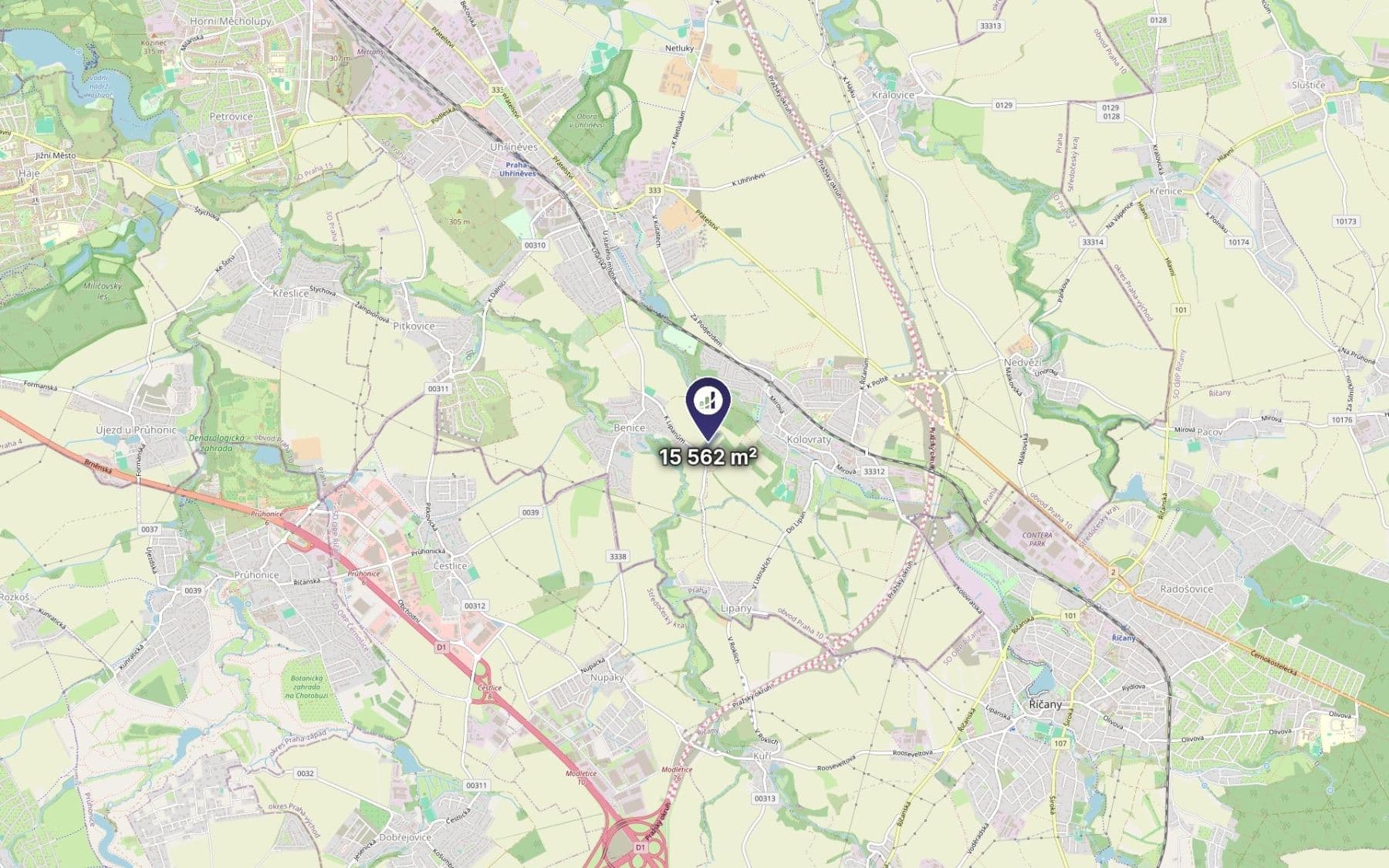 plot for sale, 2,594 m², Prague, Prague plot for sale, 2,594 m², Prague, Prague