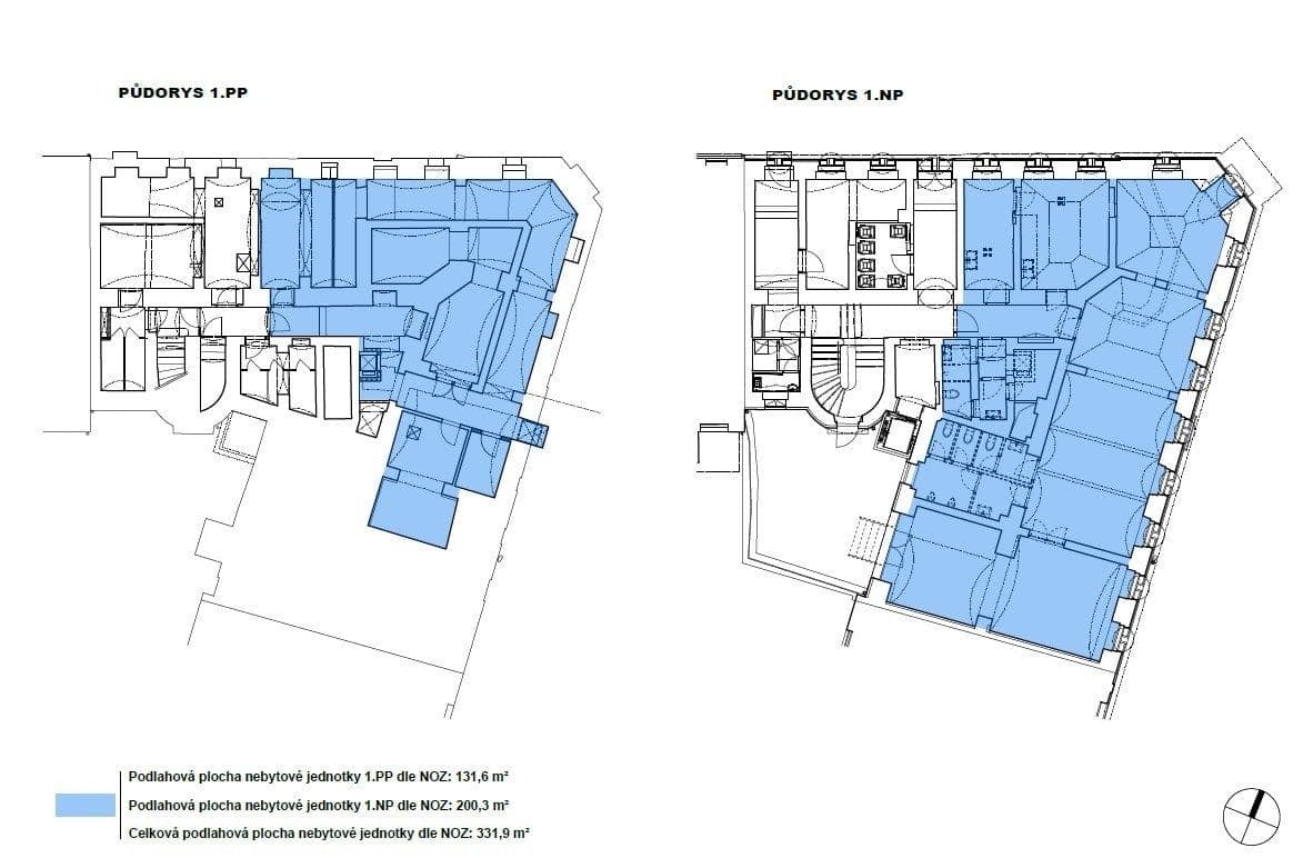 non-residential property to rent, 331 m², Záhřebská, Prague, Prague non-residential property to rent, 331 m², Záhřebská, Prague, Prague