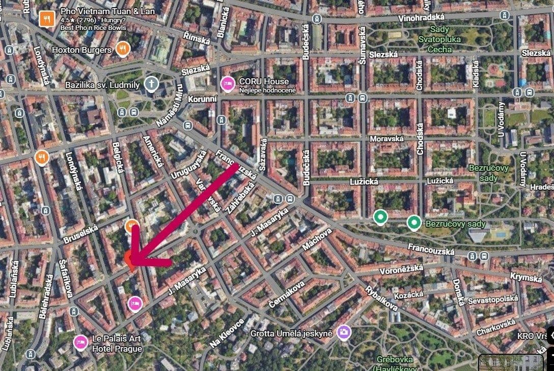 non-residential property to rent, 331 m², Záhřebská, Prague, Prague non-residential property to rent, 331 m², Záhřebská, Prague, Prague
