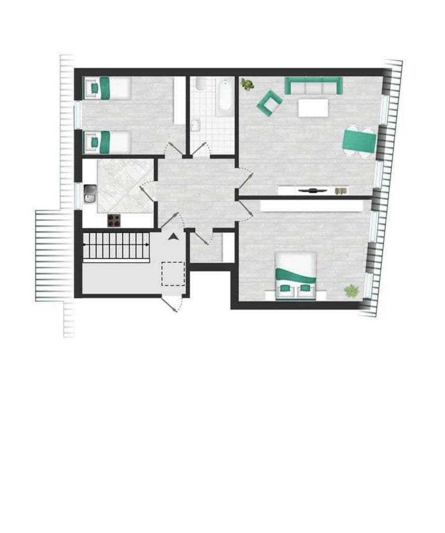 3 bedroom flat to rent, 85 m², Flensburg, Schleswig-Holstein 3 bedroom flat to rent, 85 m², Flensburg, Schleswig-Holstein