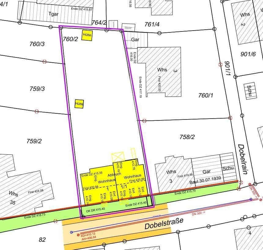 plot for sale, 1,001 m², Dobelstraße 1, Bad Boll, Baden-Württemberg plot for sale, 1,001 m², Dobelstraße 1, Bad Boll, Baden-Württemberg