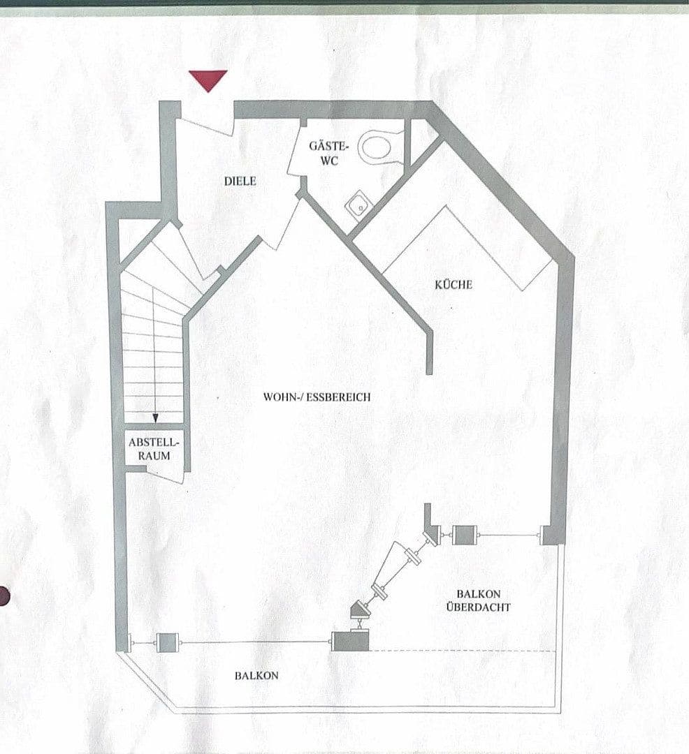 1 bedroom with open-plan kitchen flat for sale, 79 m², Bremen, Bremen 1 bedroom with open-plan kitchen flat for sale, 79 m², Bremen, Bremen