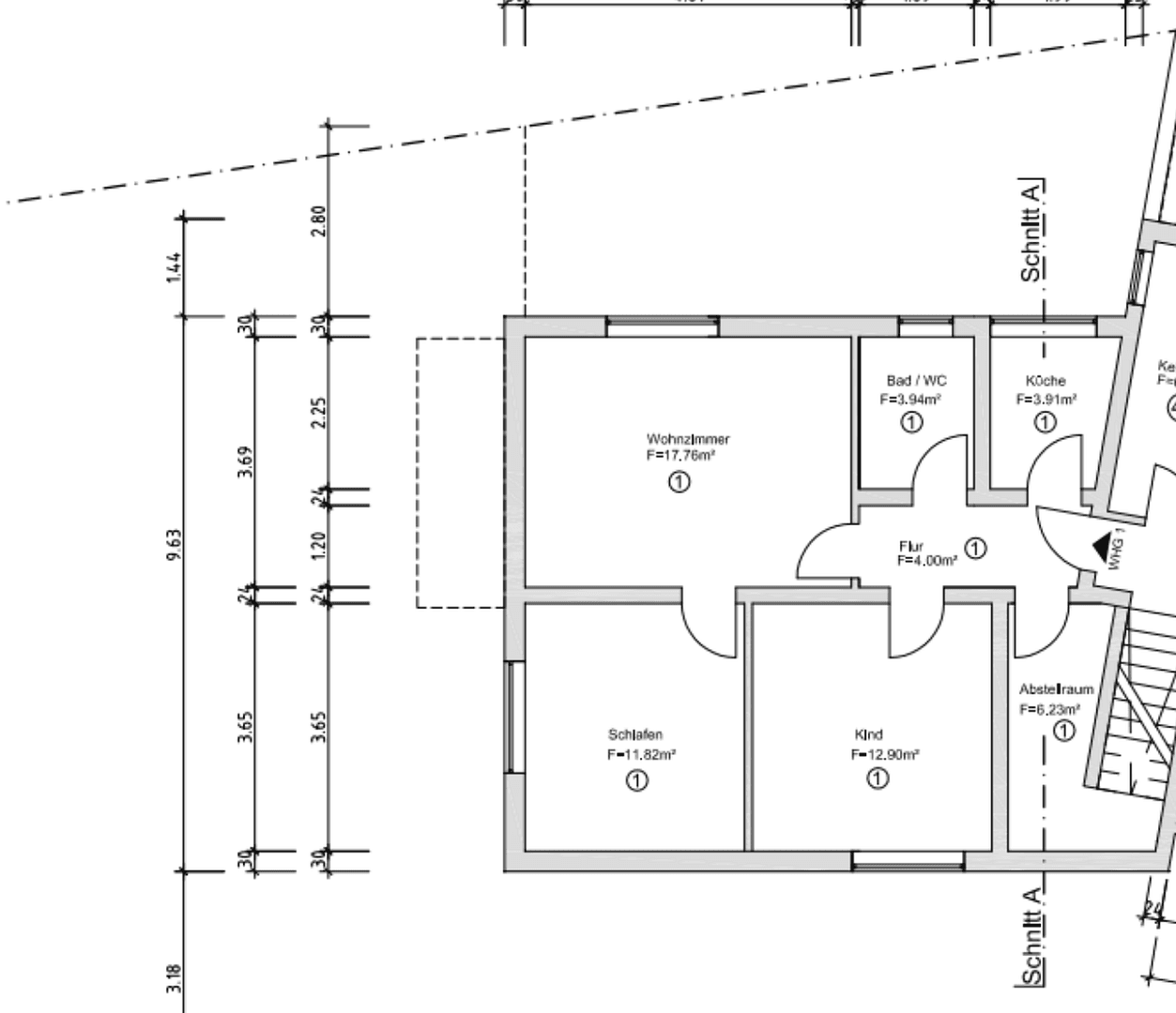 3 bedroom flat to rent, 77 m², Nußloch, Baden-Württemberg 3 bedroom flat to rent, 77 m², Nußloch, Baden-Württemberg