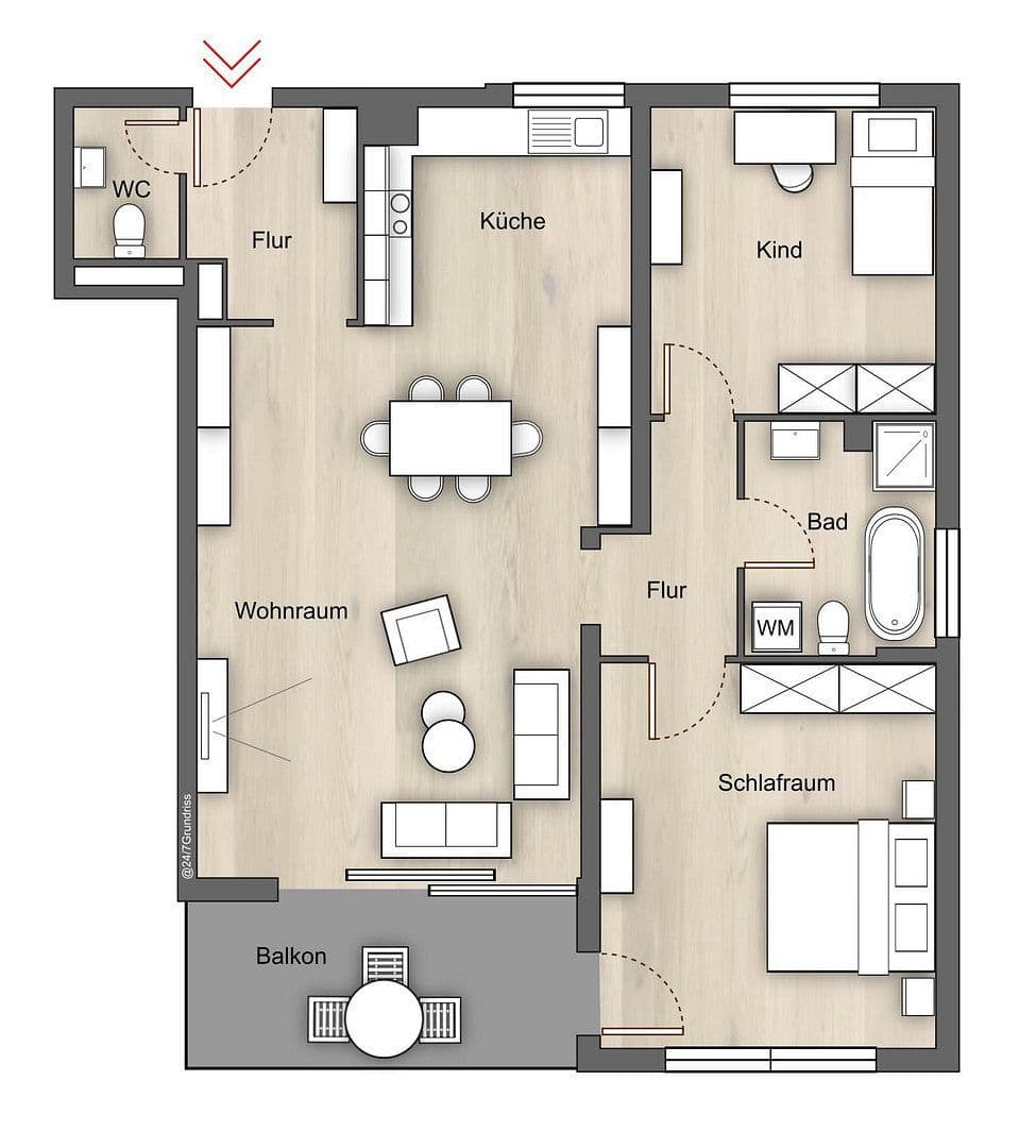 3 bedroom flat for sale, 89 m², Königswinter, North Rhine-Westphalia 3 bedroom flat for sale, 89 m², Königswinter, North Rhine-Westphalia