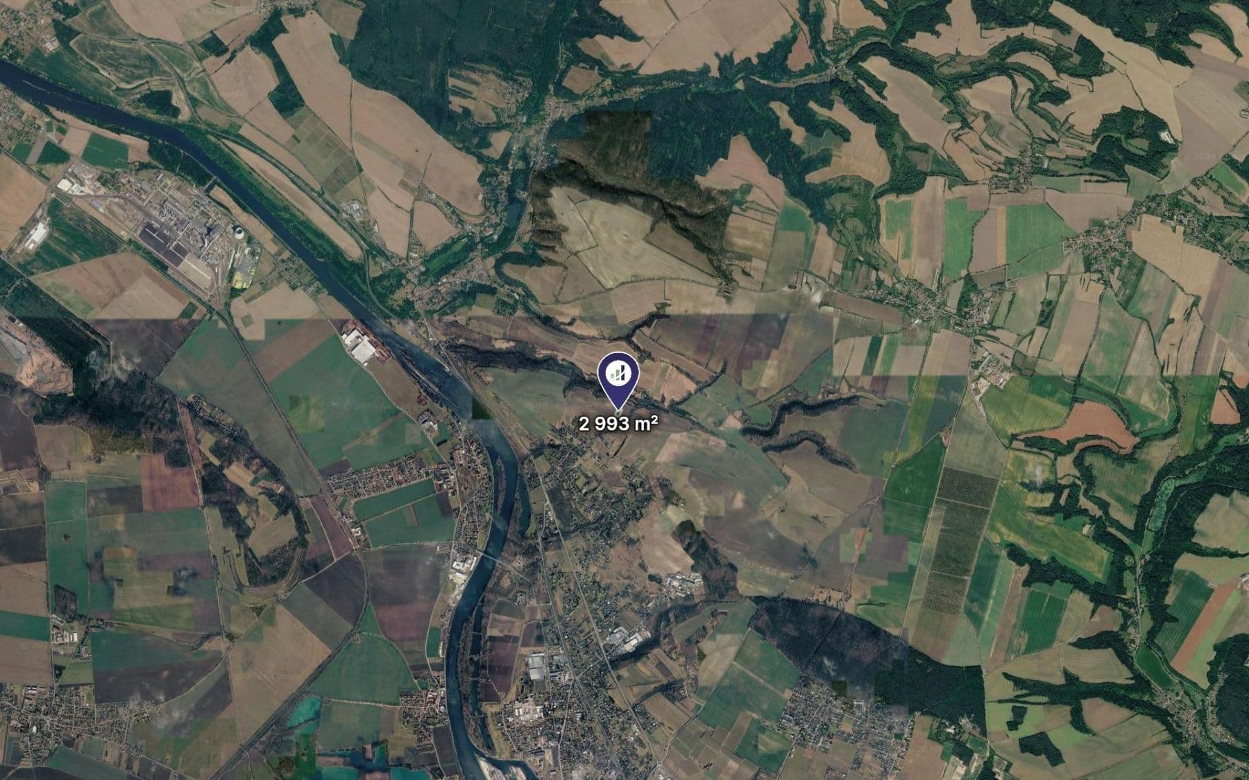 plot for sale, 1,497 m², Mělník, Středočeský Region plot for sale, 1,497 m², Mělník, Středočeský Region