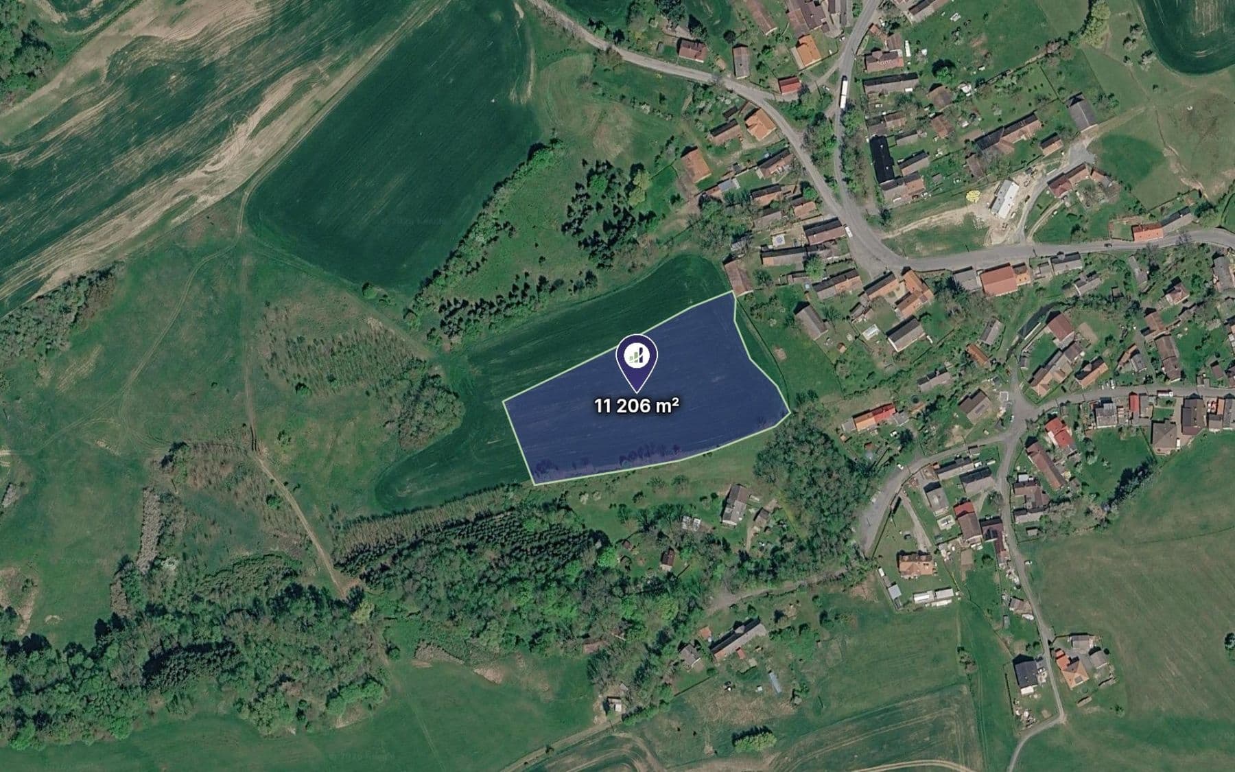 plot for sale, 103,229 m², Spálené Poříčí, Plzeňský Region plot for sale, 103,229 m², Spálené Poříčí, Plzeňský Region