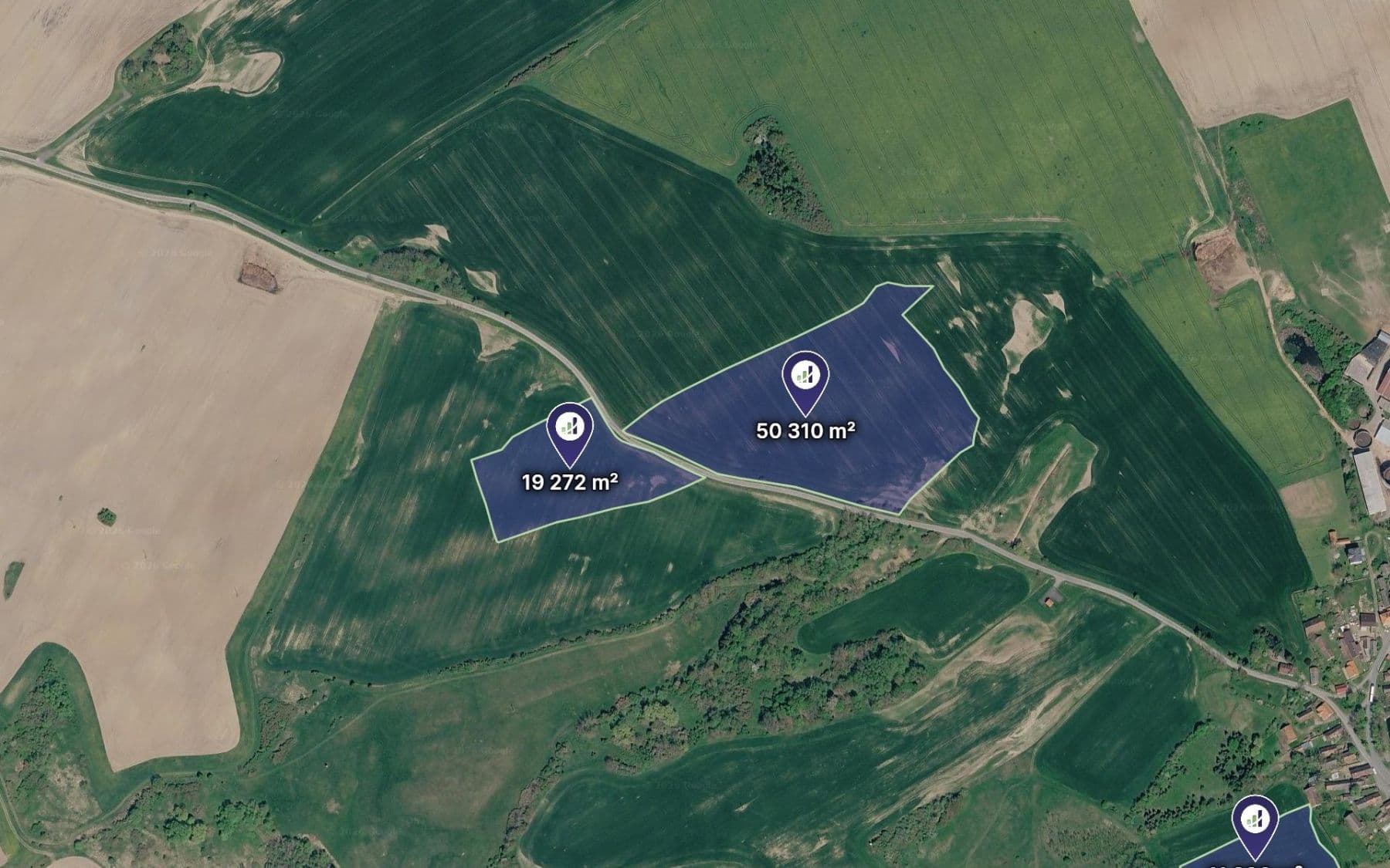 plot for sale, 103,229 m², Spálené Poříčí, Plzeňský Region plot for sale, 103,229 m², Spálené Poříčí, Plzeňský Region