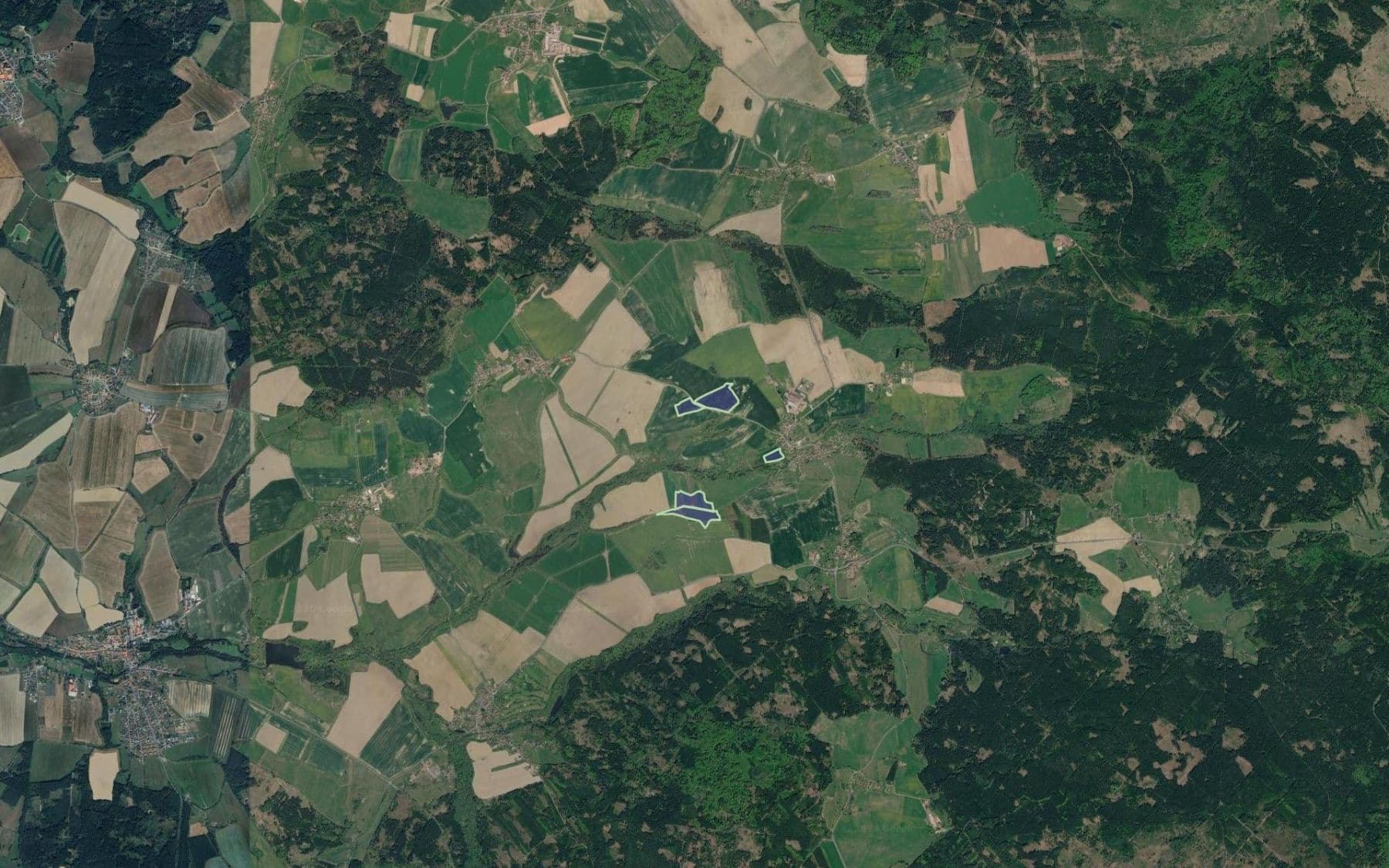 plot for sale, 103,229 m², Spálené Poříčí, Plzeňský Region plot for sale, 103,229 m², Spálené Poříčí, Plzeňský Region