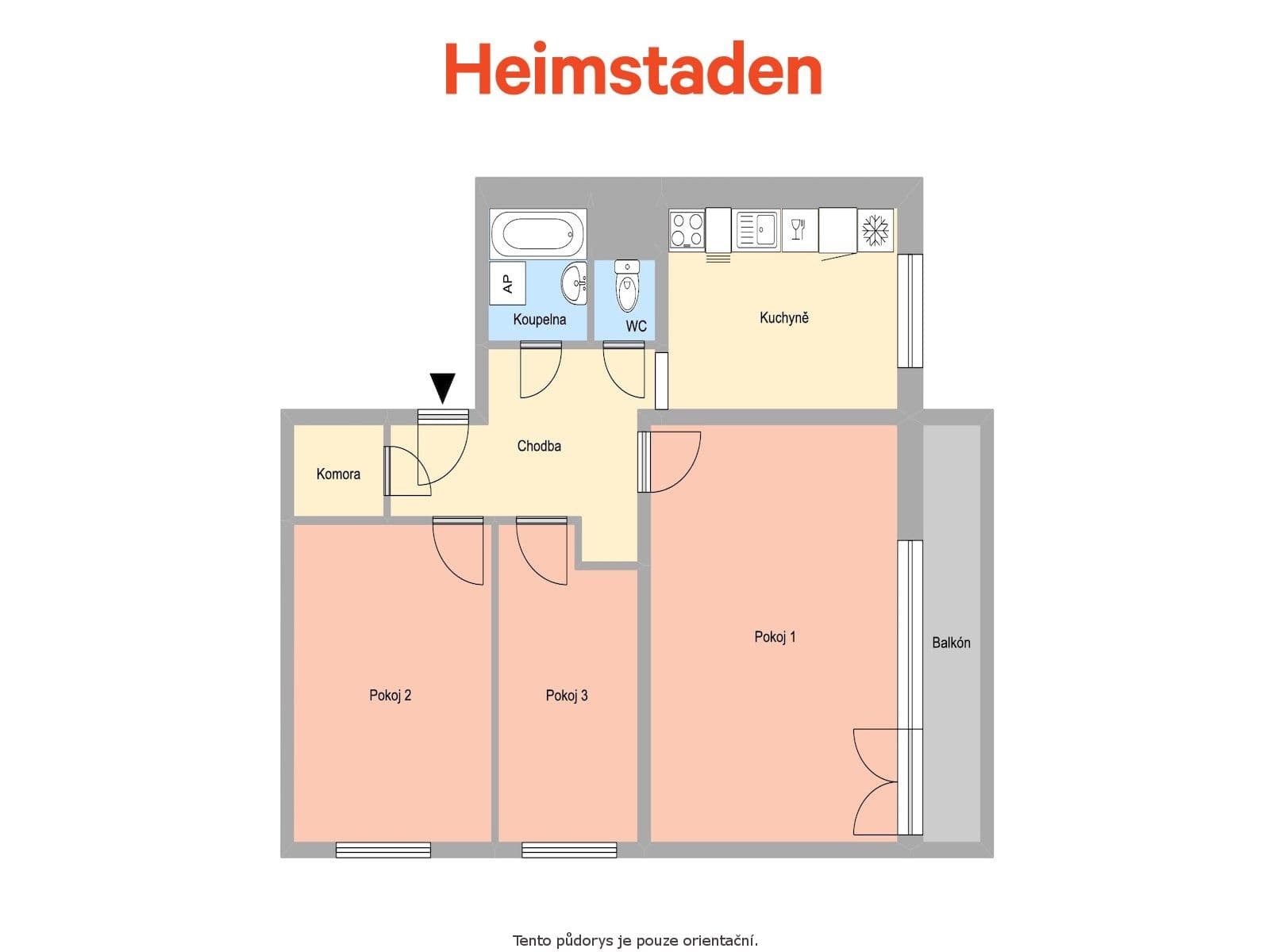 3 bedroom flat to rent, 78 m², Hornická, Albrechtice, Moravskoslezský Region 3 bedroom flat to rent, 78 m², Hornická, Albrechtice, Moravskoslezský Region