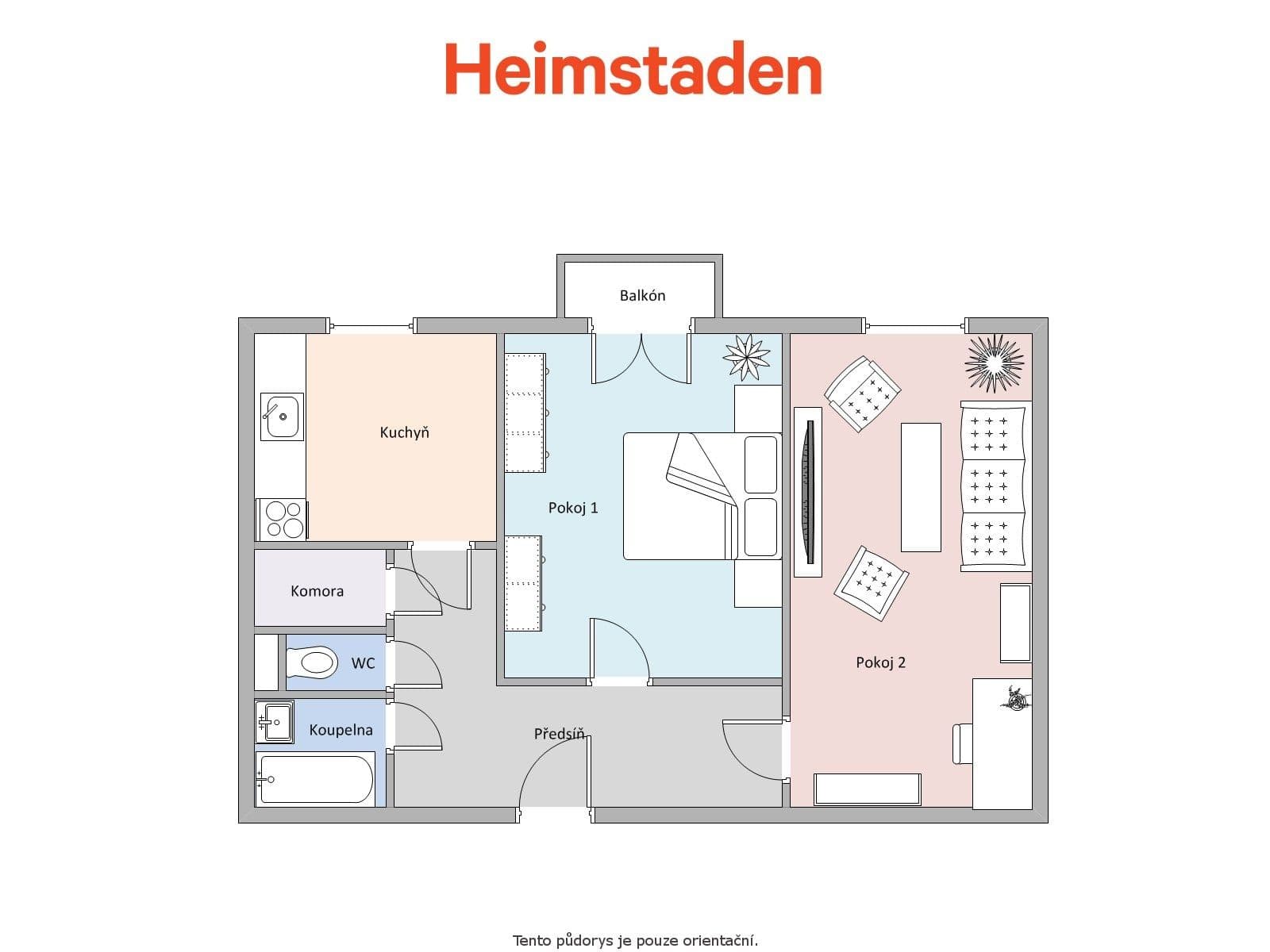 2 bedroom flat to rent, 56 m², Národní třída, Havířov, Moravskoslezský Region 2 bedroom flat to rent, 56 m², Národní třída, Havířov, Moravskoslezský Region