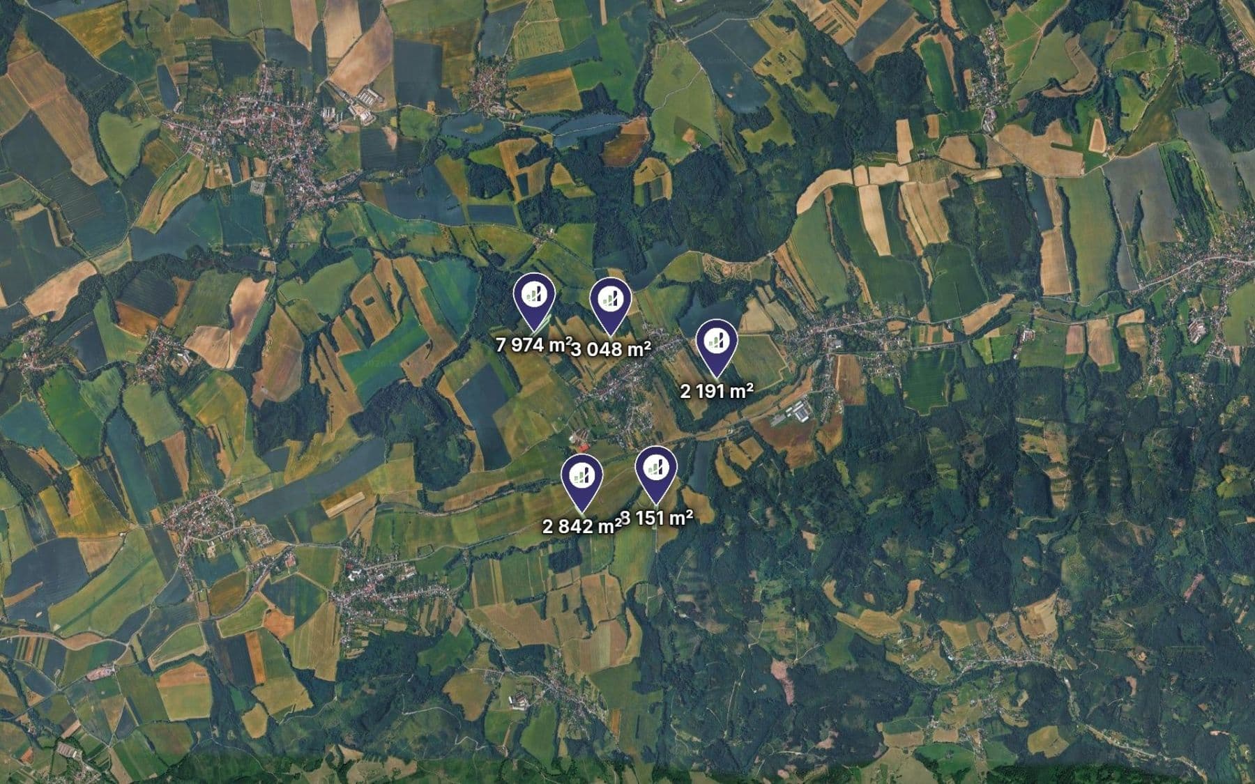 plot for sale, 24,206 m², Police, Zlínský Region plot for sale, 24,206 m², Police, Zlínský Region