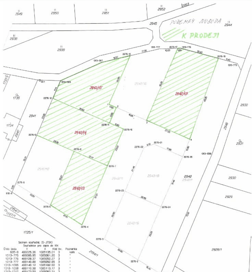 plot for sale, 749 m², Štěpánkovice, Moravskoslezský Region plot for sale, 749 m², Štěpánkovice, Moravskoslezský Region