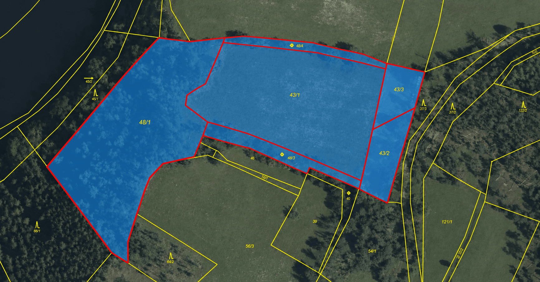 plot for sale, 19,578 m², Krásná Hora nad Vltavou, Středočeský Region plot for sale, 19,578 m², Krásná Hora nad Vltavou, Středočeský Region