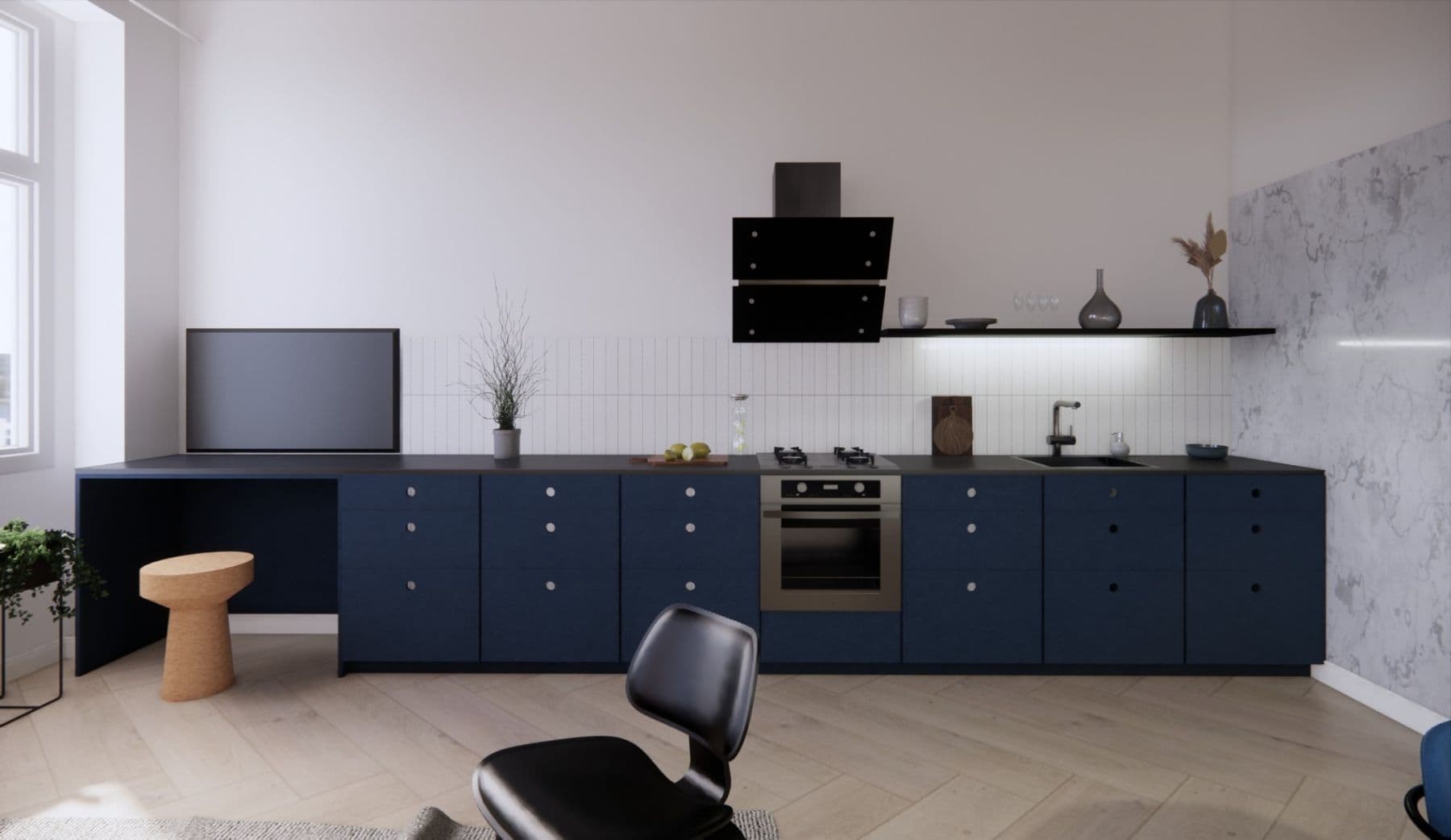 1 bedroom with open-plan kitchen flat for sale, 41 m², Bubenská, Prague, Prague 1 bedroom with open-plan kitchen flat for sale, 41 m², Bubenská, Prague, Prague