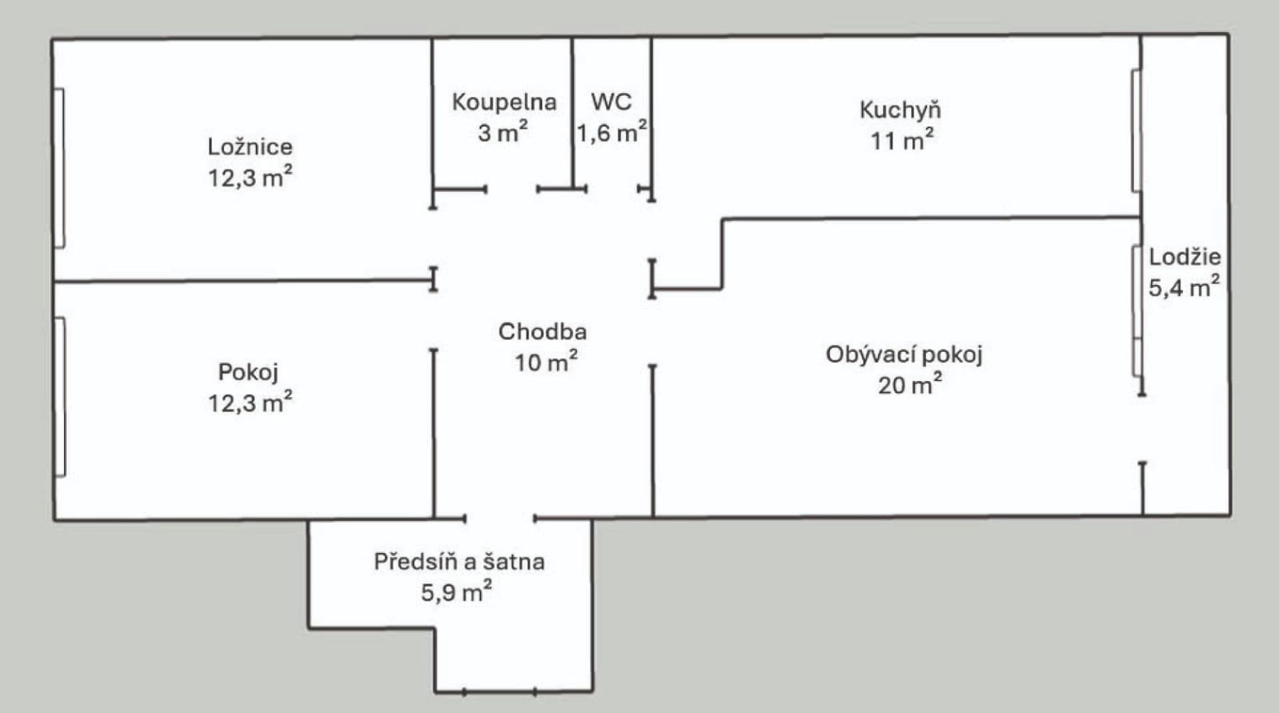 3 bedroom flat for sale, 76 m², V Olšinkách, Brandýs nad Labem-Stará Boleslav, Středočeský Region 3 bedroom flat for sale, 76 m², V Olšinkách, Brandýs nad Labem-Stará Boleslav, Středočeský Region