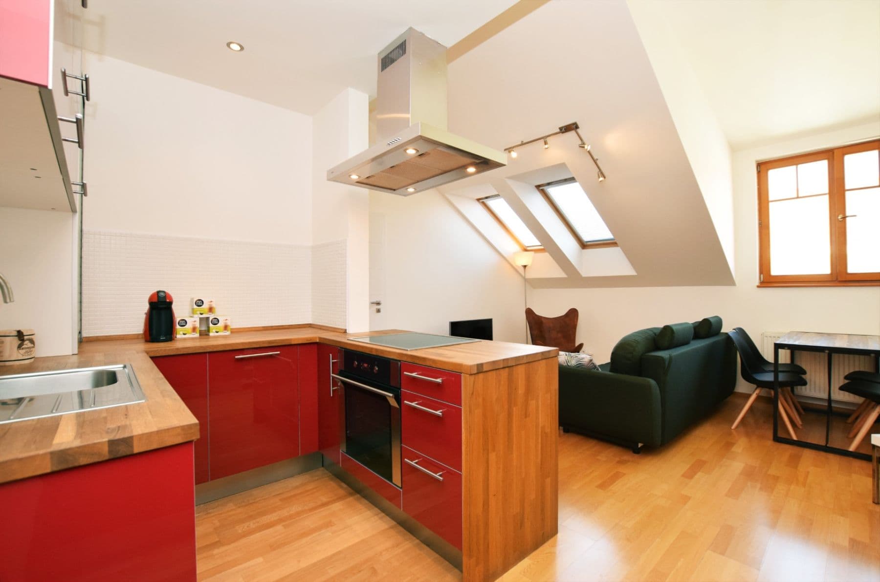 1 bedroom with open-plan kitchen flat for sale, 45 m², Bořivojova, Prague, Prague 1 bedroom with open-plan kitchen flat for sale, 45 m², Bořivojova, Prague, Prague