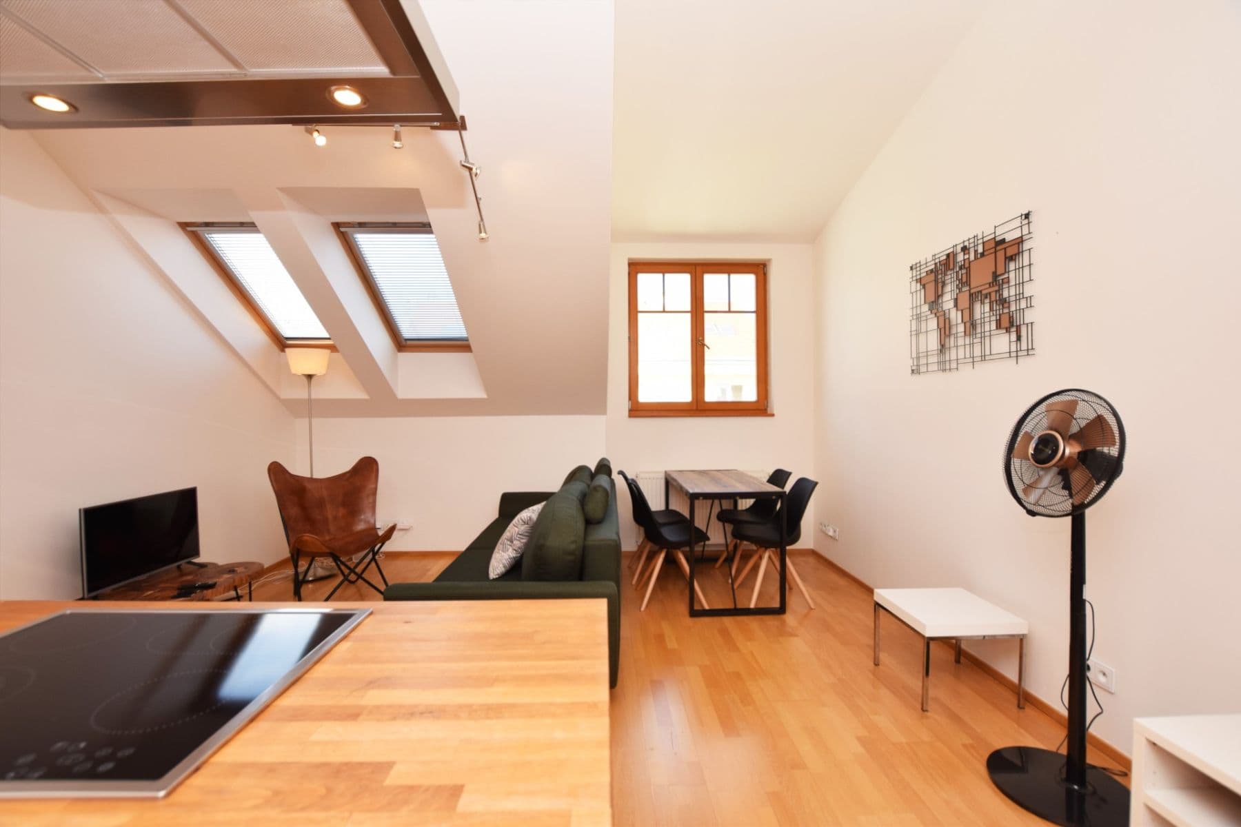 1 bedroom with open-plan kitchen flat for sale, 45 m², Bořivojova, Prague, Prague 1 bedroom with open-plan kitchen flat for sale, 45 m², Bořivojova, Prague, Prague