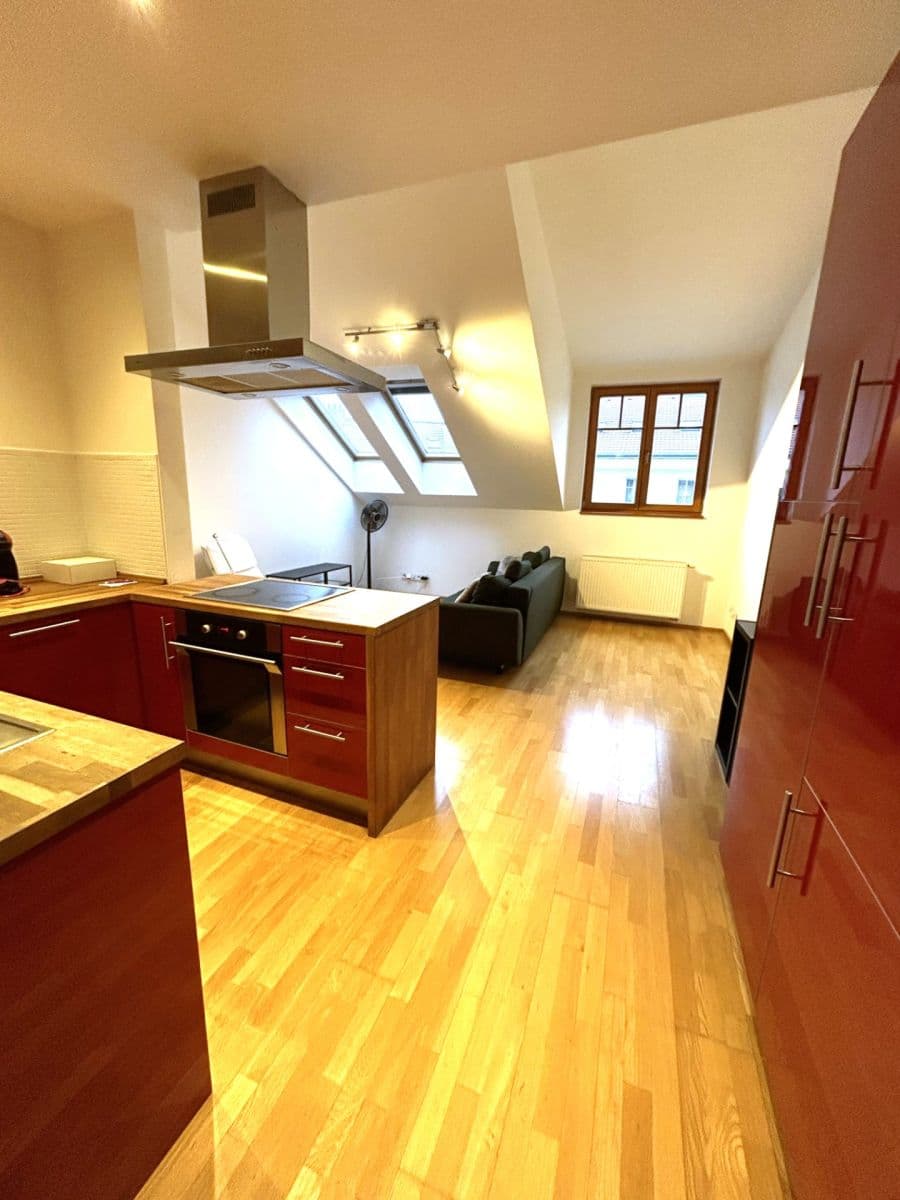 1 bedroom with open-plan kitchen flat for sale, 45 m², Bořivojova, Prague, Prague 1 bedroom with open-plan kitchen flat for sale, 45 m², Bořivojova, Prague, Prague