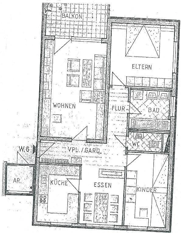 3 bedroom flat for sale, 85 m², Erdmannhausen, Baden-Württemberg 3 bedroom flat for sale, 85 m², Erdmannhausen, Baden-Württemberg